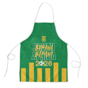South Africa Soccer 2026 Apron Bafana Bafana Kaofela Protea Green