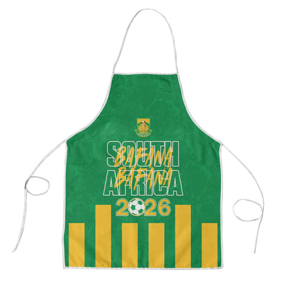 South Africa Soccer 2026 Apron Bafana Bafana Kaofela Protea Green
