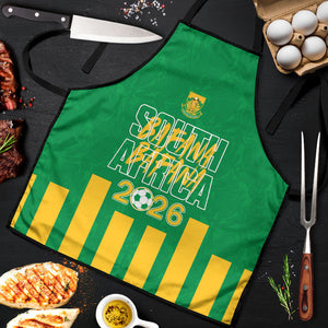 South Africa Soccer 2026 Apron Bafana Bafana Kaofela Protea Green