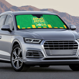 South Africa Soccer 2026 Auto Sun Shade Bafana Bafana Kaofela Protea Green