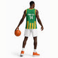 South Africa Soccer 2026 Custom Basketball Jersey Bafana Bafana Kaofela Protea Green