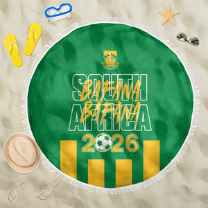 South Africa Soccer 2026 Beach Blanket Bafana Bafana Kaofela Protea Green