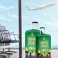 South Africa Soccer 2026 Luggage Cover Bafana Bafana Kaofela Protea Green