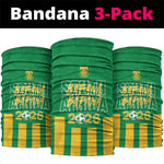 South Africa Soccer 2026 Neck Gaiter Bafana Bafana Kaofela Protea Green