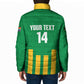 South Africa Soccer 2026 Custom Padded Jacket Bafana Bafana Kaofela Protea Green