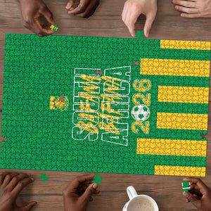 South Africa Soccer 2026 Puzzle Bafana Bafana Kaofela Protea Green
