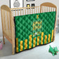 South Africa Soccer 2026 Quilt Bafana Bafana Kaofela Protea Green