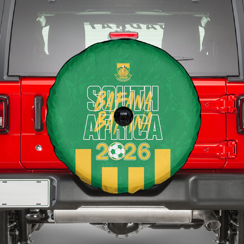 South Africa Soccer 2026 Spare Tire Cover Bafana Bafana Kaofela Protea Green