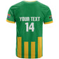 South Africa Soccer 2026 Custom T shirt Bafana Bafana Kaofela Protea Green