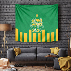 South Africa Soccer 2026 Tapestry Bafana Bafana Kaofela Protea Green