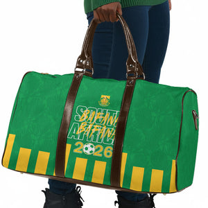 South Africa Soccer 2026 Travel Bag Bafana Bafana Kaofela Protea Green