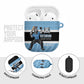 Custom Botswana Cricket AirPods Case Go Baggy Blues Zebra Mascot