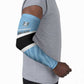 Custom Botswana Cricket Arm Sleeves Go Baggy Blues Zebra Mascot