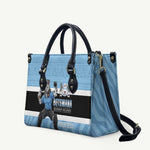 Custom Botswana Cricket Leather Bag Go Baggy Blues Zebra Mascot