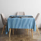 Afro Cricket Botswana Custom Tablecloth Go Baggy Blues Zebra Mascot - African Pride