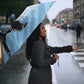 Custom Botswana Cricket Umbrella Go Baggy Blues Zebra Mascot