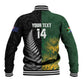 New Zealand and South Africa Rugby Custom Baseball Jacket Ultimate Rivalry All Black Springboks