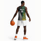 New Zealand and South Africa Rugby Custom Basketball Jersey Ultimate Rivalry All Black Springboks