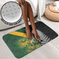 New Zealand and South Africa Rugby Bathroom Set Ultimate Rivalry All Black Springboks