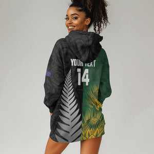 New Zealand and South Africa Rugby Custom Hoodie Dress Ultimate Rivalry All Black Springboks