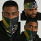 New Zealand and South Africa Rugby Neck Gaiter Ultimate Rivalry All Black Springboks