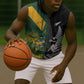 New Zealand and South Africa Rugby Custom Sleeveless Zip Hoodie Ultimate Rivalry All Black Springboks