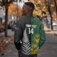 New Zealand and South Africa Rugby Custom Sweatshirt Ultimate Rivalry All Black Springboks