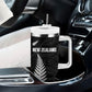 New Zealand and South Africa Rugby Tumbler With Handle Ultimate Rivalry All Black Springboks