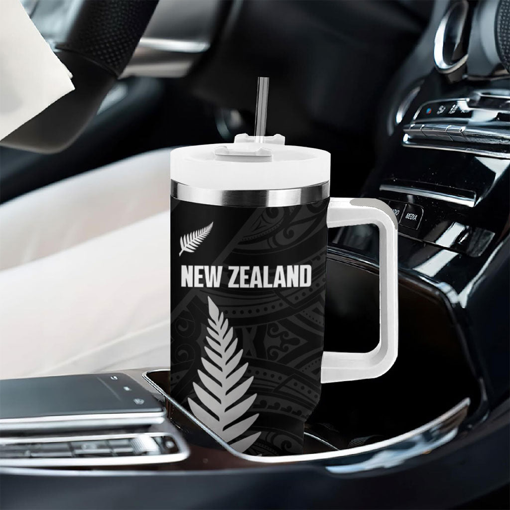 New Zealand and South Africa Rugby Tumbler With Handle Ultimate Rivalry All Black Springboks