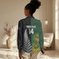 New Zealand and South Africa Rugby Custom Women Casual Shirt Ultimate Rivalry All Black Springboks