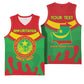 Personalized Mauritania Basketball Jersey Map Flag - Independence Day 1960 LT14
