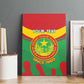 Personalized Mauritania Canvas Wall Art Map Flag - Independence Day 1960