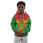 Personalized Mauritania Kid Hoodie Map Flag - Independence Day 1960