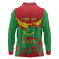 Personalized Mauritania Long Sleeve Polo Shirt Map Flag - Independence Day 1960