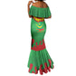 Personalized Mauritania Mermaid Dress Map Flag - Independence Day 1960