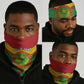 Personalized Mauritania Neck Gaiter Map Flag - Independence Day 1960 LT14