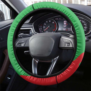 Mauritania Steering Wheel Cover Map Flag - Independence Day 1960