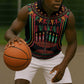 Personalized Afro-American Kwanzaa Sleeveless Zip Hoodie Kinara Candles African Pattern - African Pride