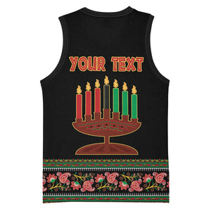 Personalized Afro-American Kwanzaa Basketball Jersey Dashiki Mix Paisley Pattern LT14