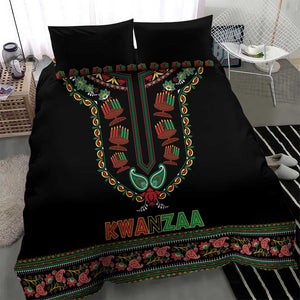 Afro-American Kwanzaa Bedding Set Dashiki Mix Paisley Pattern