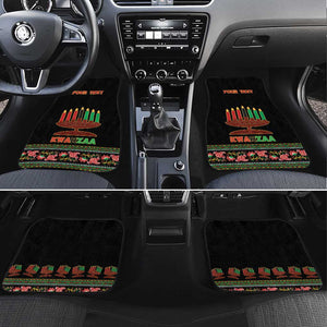 Afro-American Kwanzaa Car Mats Dashiki Mix Paisley Pattern