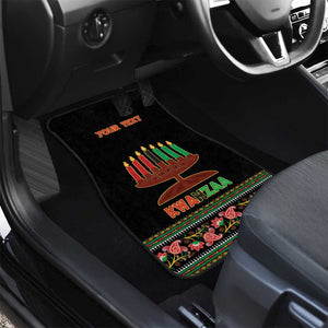 Afro-American Kwanzaa Car Mats Dashiki Mix Paisley Pattern