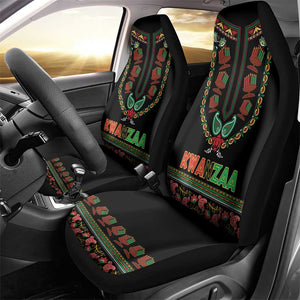 Afro-American Kwanzaa Car Seat Cover Dashiki Mix Paisley Pattern