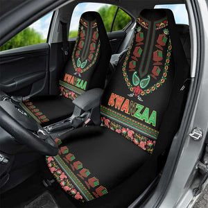 Afro-American Kwanzaa Car Seat Cover Dashiki Mix Paisley Pattern