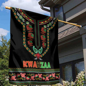 Afro-American Kwanzaa Garden Flag Dashiki Mix Paisley Pattern