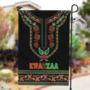 Afro-American Kwanzaa Garden Flag Dashiki Mix Paisley Pattern