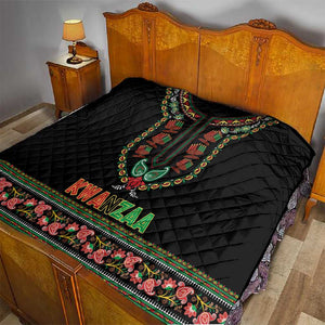 Afro-American Kwanzaa Quilt Dashiki Mix Paisley Pattern