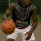 Personalized Afro-American Kwanzaa Sleeveless Zip Hoodie Dashiki Mix Paisley Pattern - African Pride