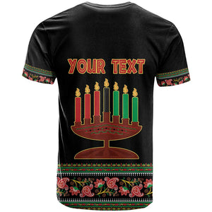 Personalized Afro-American Kwanzaa T shirt Dashiki Mix Paisley Pattern