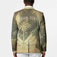 Personalized Afro Haiti Le Saut Blazer Ayiti Waterfall Vintage Grunge Style - African Pride